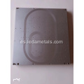 Placa de enfriamiento de agua de aluminio personalizada placa de enfriamiento líquido